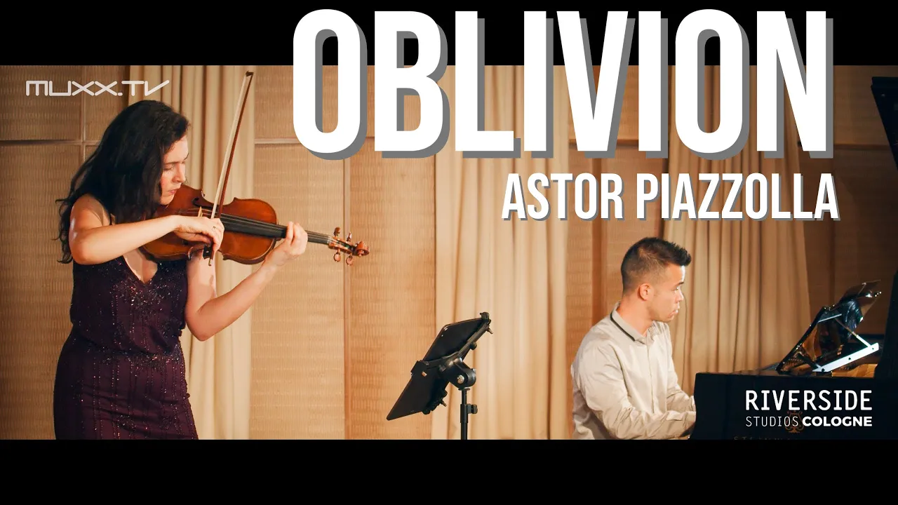 'Oblivion' by Astor Piazzolla - Passionate Violin and Piano Live Performance 'Oblivion' by Astor Piazzolla - Passionate Violin and Piano Live Performance