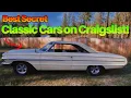 Craigslist s Best Kept Secrets - Classic Cars for Sale by Owner