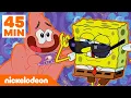 Lagu SpongeBob | 45 MENIT momen terbaik seri 10 BAGIAN 2! | Nickelodeon Bahasa