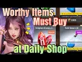 Rise Of Eros Guide Recommend Items you Must Buy on Daily Shop