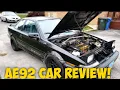 1989 Toyota Corolla GTS Ae92 Car Review