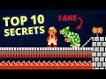 Top 10 Secrets in Super Mario NES Games