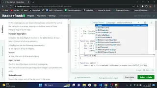 A very big sum hackerrank problem hacker rank a Very Big Sum