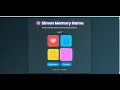 Simon says memory game