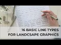 Landscape Graphics for Beginners Basic Line Types