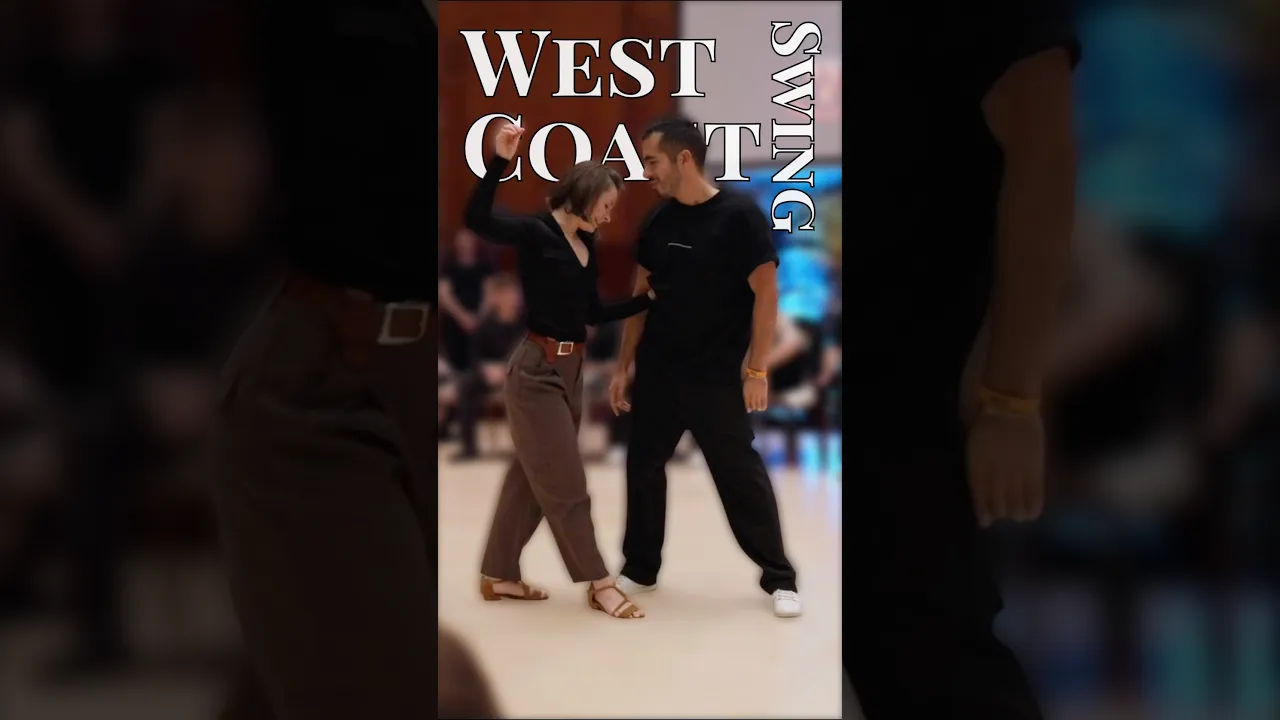 West Coast Swing Improvisation part 3 #semionmaria #westcoastswing #modernswing #improvisation #wcs