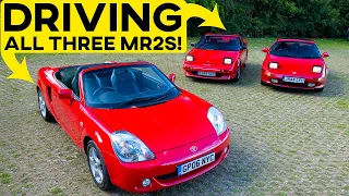 We Drove ALL THREE Toyota MR2s - Which One Is The Best?