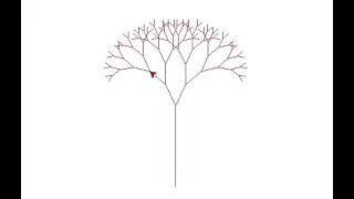 Making Tree Using Python Turtle Graphics