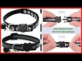VZSRWGK 2-Pack Reflective Cat Collars with Safety Release and Bell