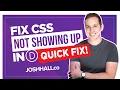 Divi 4 Custom CSS Not Working Quick Fix