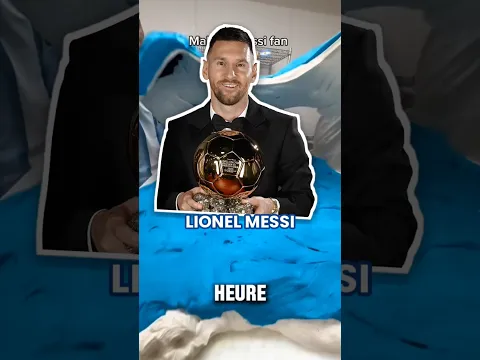 Ils ont réalisé le rêve de Lionel Messi avant la fin 😭#shorts