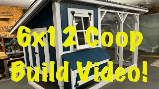 Chicken Coop Time Lapse Build With Plans