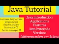 JAVA Tutorial Part-1 Kerala PSC Lecturer CS Polytechnic Programmer System analyst Instructor