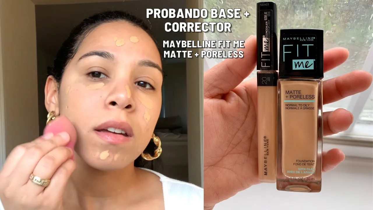 Maybelline Fit Me Foundation Review + Demo Warm Honey 322