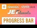 Progress Bar JetElements Crocoblock Elementor Add-On