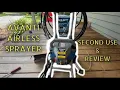 CHEAP Harbor Freight Airless Sprayer Avanti second use and review