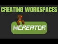 Creating A Workspace In MCreator Minecraft Mod Tutorial