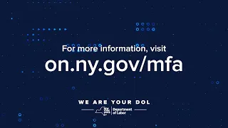 Multi-Factor Authentication MFA for Unemployment Services in NYS