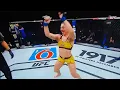Extremely happy UFC Fighter celebrates her win with a twerk and dance
