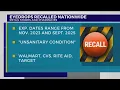 Eye drops sold at Walmart Target CVS and Rite Aid recalled