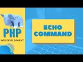 Echo Statement In PHP PHP Basics Tech Tube