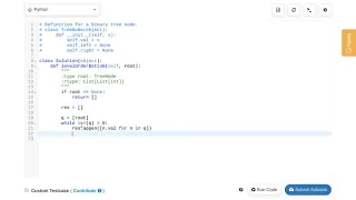 LeetCode 107 Binary Tree Level Order Traversal II