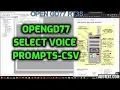OPENGD77 - ADD VOICE PROMPTS