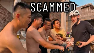 骗中国村民请我吃免费饭