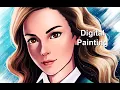 Digital Painting of Hermione Timelapse
