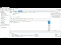 Insert into statement in MySQL insert values after creating a table
