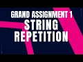 String Repetition Grand Assignment 1 Python coding tips tricks Nxtwave ccbp 4 0 CCBP PYTHON