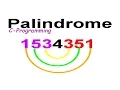 Integer Palindrome C Programming