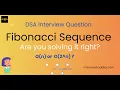 Fibonacci Series with Dynamic Programming Memoization Technique