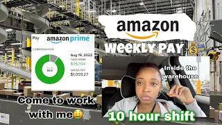 DAY IN THE LIFE Working at an AMAZON Warehouse INSIDE FOOTAGE