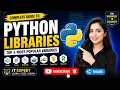 Python Libraries Tutorial Lecture Top Python Libraries Every Beginner Must Know