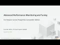 Advanced Performance Monitoring and Tuning for Amazon Aurora PostgreSQL-Compatible Edition