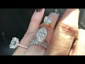 Affordable Moissanite Engagement Rings Crushed Ice vs Brilliant Lane Woods Vosali Etsy Review