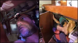 Boat jobs Continue | Boat Life Episode 161(Sailing Catalpa)