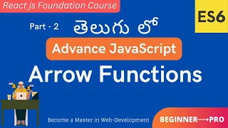 2 Learn Arrow Functions in Advance JavaScript