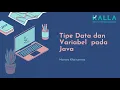 Variable dan Tipe Data pada Java
