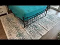 BESTSWEETIE Green 8 x 10 ft Area Rug Review