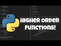Python Higher Order Functions in 59 Seconds