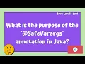 FullStack Factoids Java 3 11