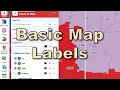 Configure Map Labels and Titles VectorMaps uk