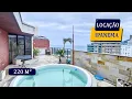 Download Lagu IPANEMA QUADRA DA PRAIA LUXO LINDA COBERTURA 220M² PISCINA VISTA MAR E CRISTO 3 QUARTOS PLAY 3 VAGAS
