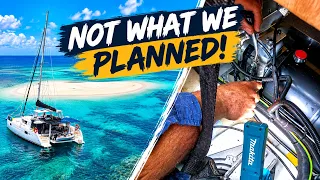 WE HAD TO TURN AROUND! Boat Trouble Big Winds Reef Adventure Sailing East Coast Queensland Australia