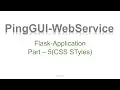 Python Web service for Networking using Flask - CSS Styles
