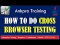 Selenium with Java 53 - Cross Browser testing in selenium Chrome FIrefox Edge and iE browsers