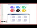 Java - How to Design JToggleButton in Java NetBeans