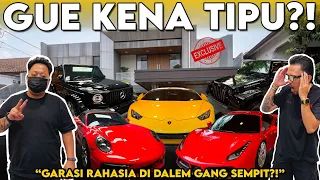 GUA KENA TIPU‼️ GARASI DI GANG SEMPIT INI ISINYA SUPER CAR SEMUA JON⁉️